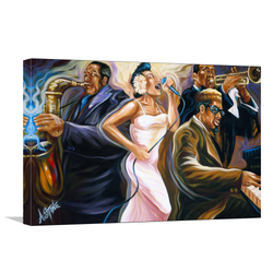 "Legends of Jazz" (Limited Edition Print): Adam Stone Art - Gallery Wrap