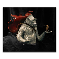 "The Orator" (Sculpture): Adam Stone Art - Front