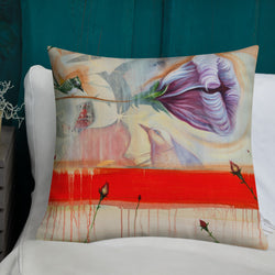 Throw Pillow - Urban Bird Watcher (Merchandise): Adam Stone Art